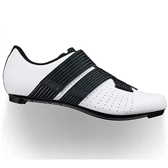 Fizik Shoes - NWOT Fizik Powerstap R5 White and Black Unisex Cycing Shoes Size 8.5